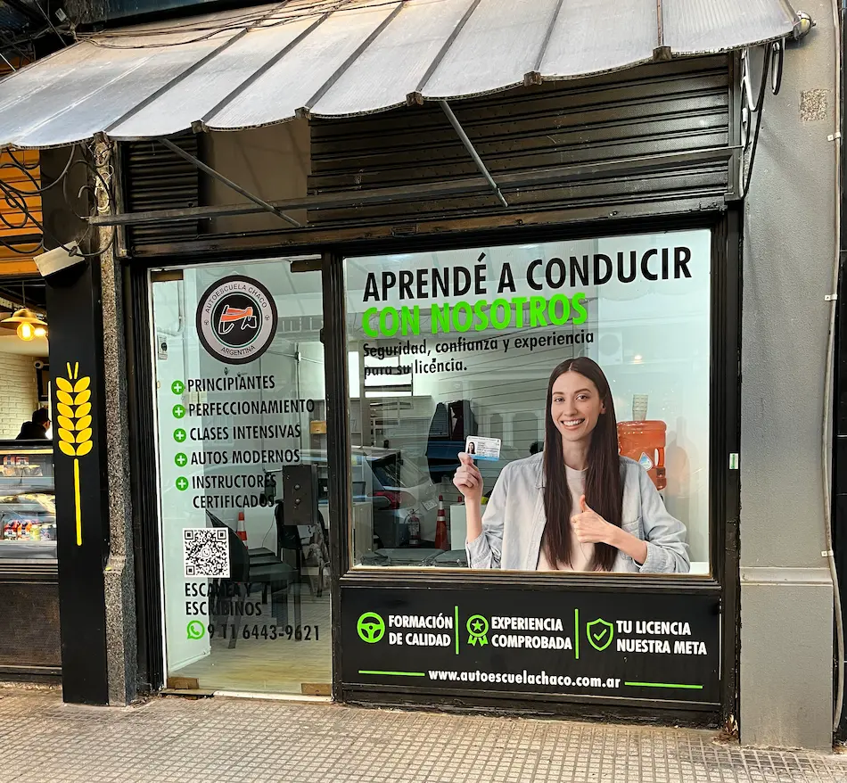 Local de Autoescuela Chaco en Belgrano, Buenos Aires